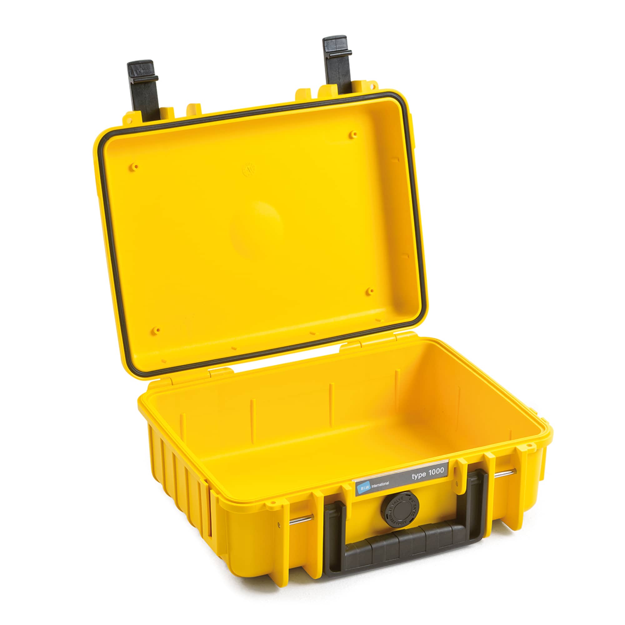 B&W Outdoor Case Typ 1000 Farbe: gelb / Innenausstattung: leer