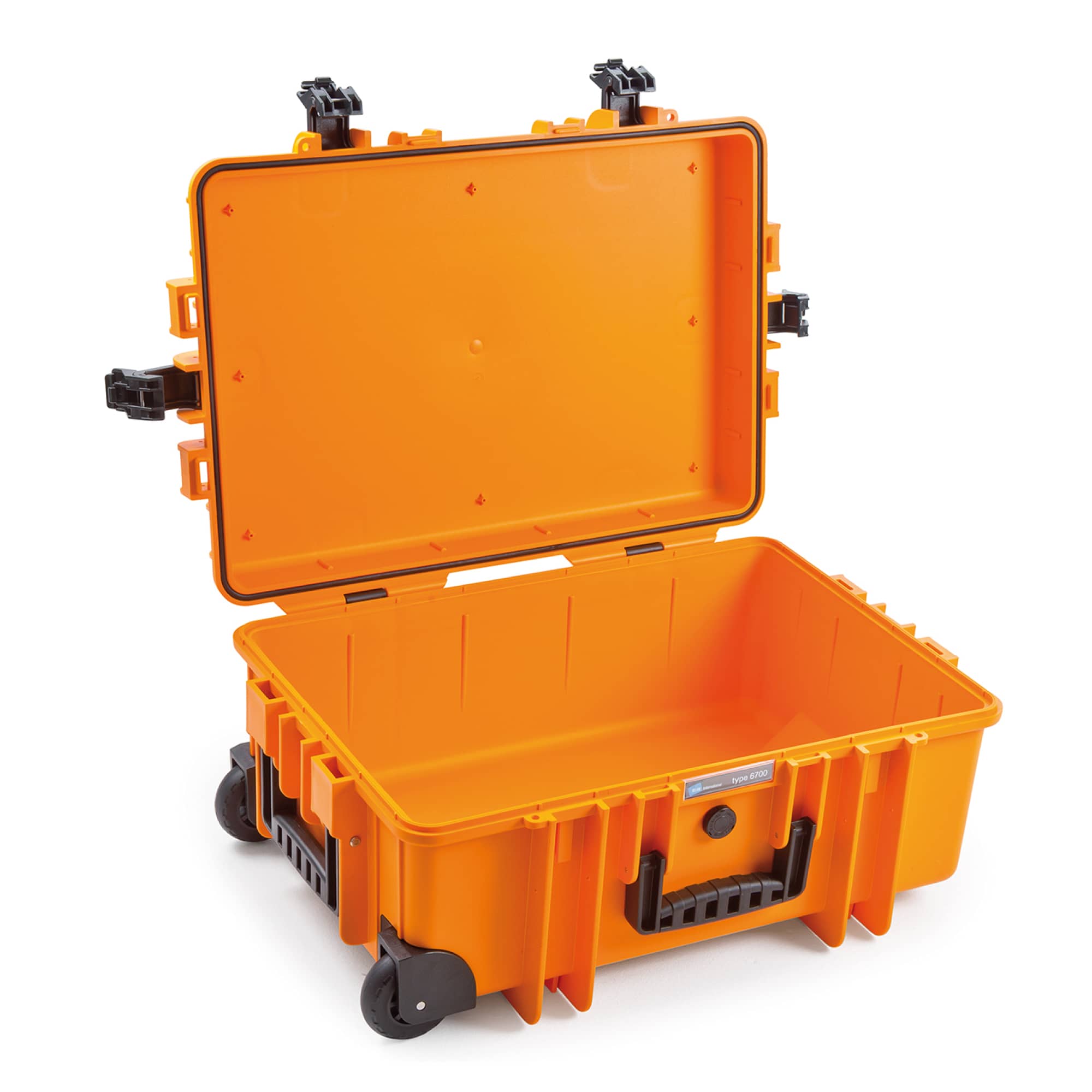 B&W Outdoor Case Typ 6700  Farbe: orange / Innenausstattung: leer